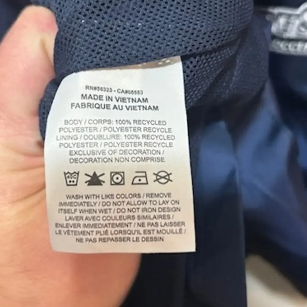 Nike Brandeis University Soccer Windbreaker Jacket Full Zipper Coat Men's Medium